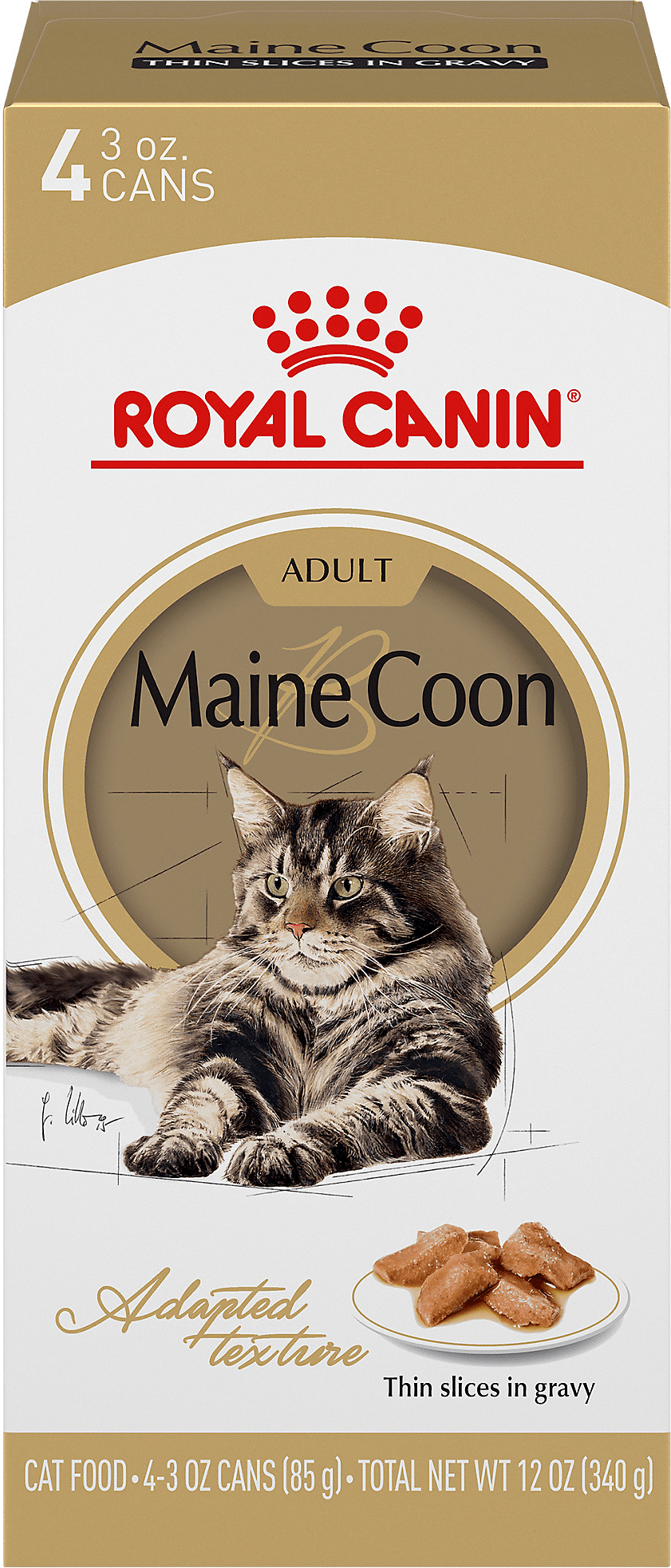 Royal Canin Maine Coon Adult Thin Slices In Gravy